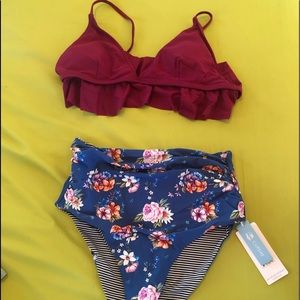 Cupshe-BRAND NEW bikini high rise